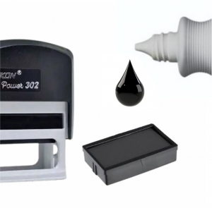 Tinta para Carimbo Automático Winkell 30ml - Preta | Original e de Alta Qualidade